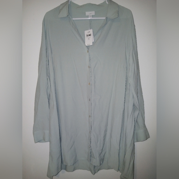 NWT Womens J.Jill button down blouse - Picture 4 of 9